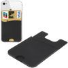 Smart Wallet Silicone Stick on Wallet for Credit Cards,  Cash,  License,  Black