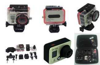 Redcam 7,  5MP Video, 12 Megapixel Photo,  Underwater Action Cam with Wi-Fi,  20M Waterproof