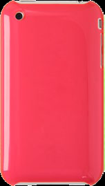 Painted Hard Plastic Case Apple iPhone 3GS Cherry Pink