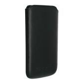 Premium Leather Vertical Slip in case,  Apple Iphone 3G, 3GS, Black